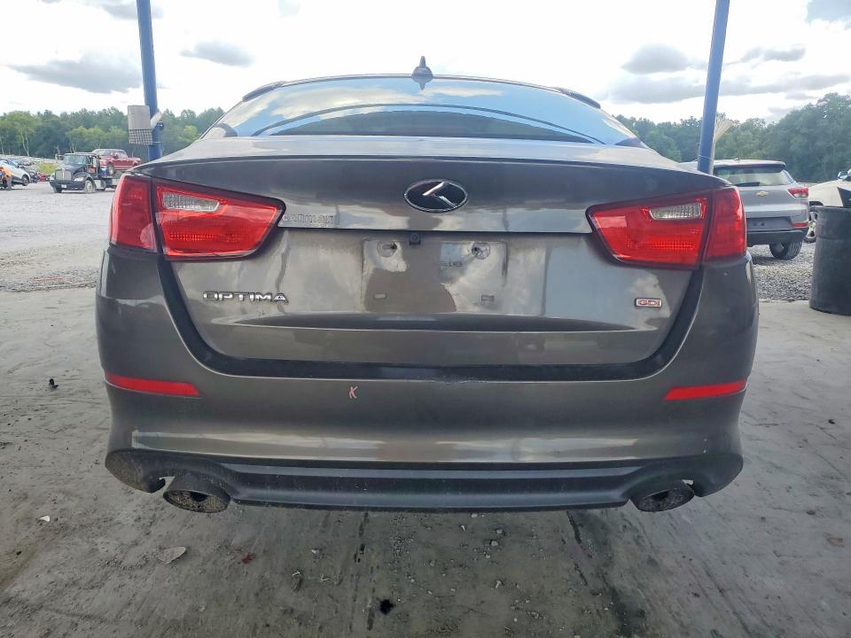 2015 Kia Optima VIN 5XXGM4A72FG371240 COPART salvage auction — FRONT END, Ga - Cert Of Title-Salvage, sold $650 on 2026-07-16 (photo 6)