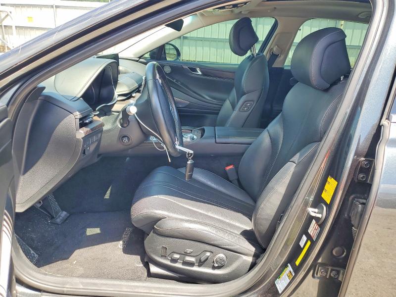 2022 Genesis G80 VIN KMTGB4SC0NU094373 COPART salvage auction — FRONT END, Al - Cert Of Title-Salvage Title, sold $11,500 on 2026-08-27 (photo 7)