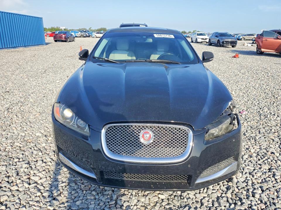2014 Jaguar Xf VIN SAJWA0EXXE8U30805 COPART salvage auction — FRONT END, Fl - Cert Of Title Slvg Rebuildable, sold $1,350 on 2026-07-17 (photo 5)