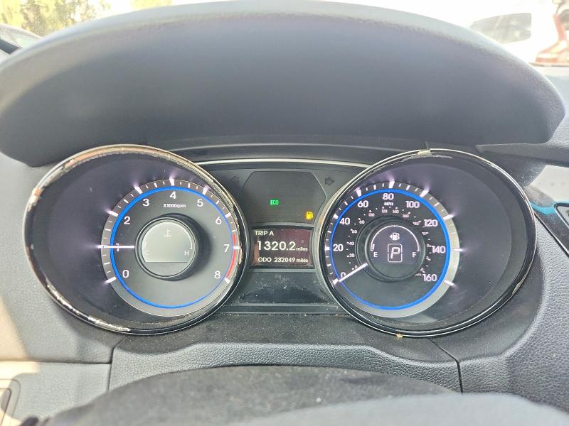 2013 Hyundai Sonata VIN 5NPEC4AC3DH654206 COPART salvage auction — FRONT END, Ct - Cert Of Title-Salvage, sold $800 on 2026-07-17 (photo 9)