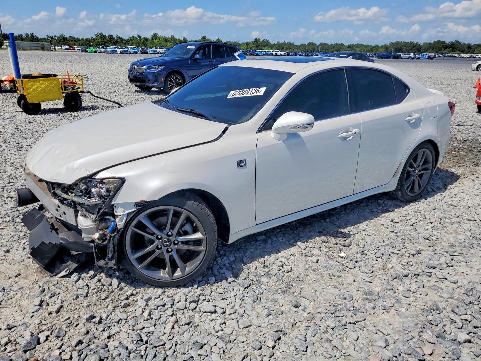 2013 Lexus Is VIN JTHBF5C29D5191989 COPART salvage auction — FRONT END, Fl - Cert Of Title Slvg Rebuildable, sold $30 on 2026-07-31 (photo 1)