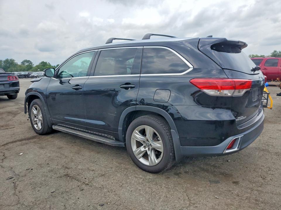 2018 Toyota Highlander VIN 5TDDZRFH7JS819627 COPART salvage auction — FRONT END, PA - CERTIFICATE OF SALVAGE, sold $9,300 on 2026-07-28 (photo 2)