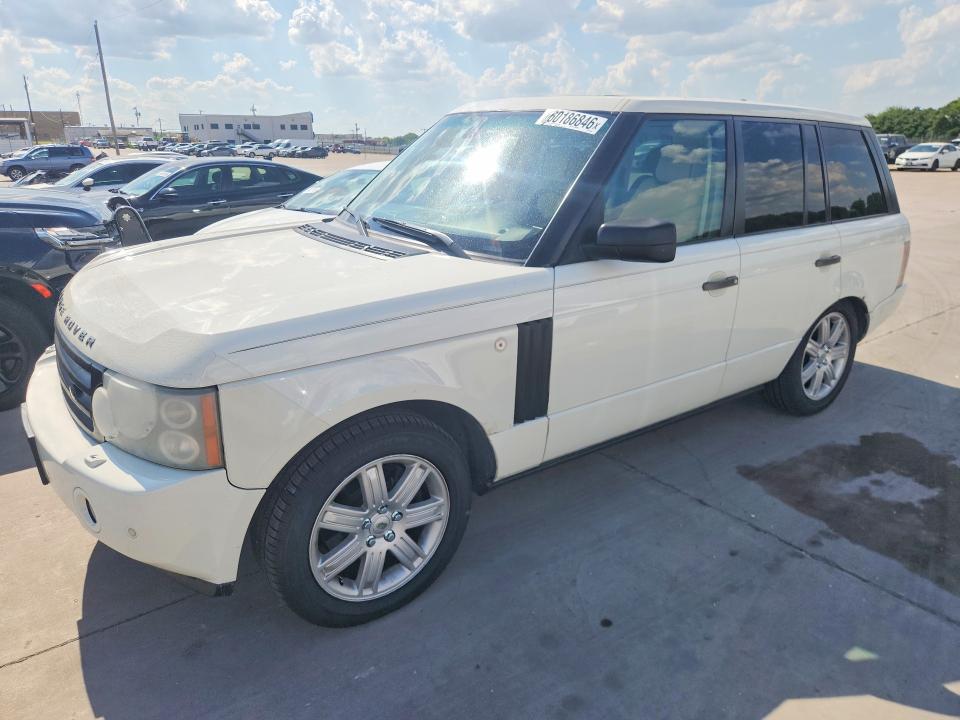 2007 Land rover RANGE ROVER VIN SALMF15437A242456 COPART salvage auction — NORMAL WEAR, TX - CERTIFICATE OF TITLE, sold $775 on 2026-07-15 (photo 1)