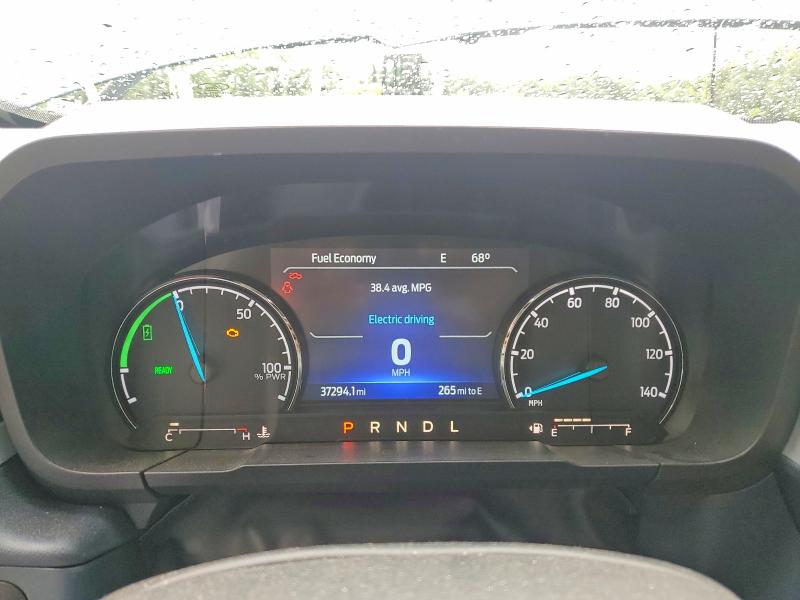 2022 Ford Maverick VIN 3FTTW8E32NRA80261 COPART salvage auction — FRONT END, Ny - Mv-907A Salvage Certificate, sold $9,200 on 2026-08-27 (photo 9)