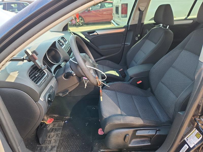 2012 Volkswagen Golf VIN WVWDA7AJ7CW257088 COPART salvage auction — REAR END, Il - Salvage Certificate, sold $400 on 2026-08-11 (photo 7)