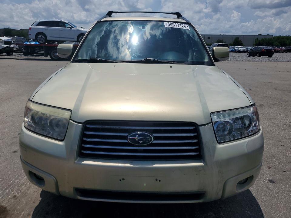 2006 Subaru Forester VIN JF1SG65636H742946 COPART salvage auction — SIDE, FL - CERT OF TITLE SLVG REBUILDABLE, sold $375 on 2026-07-28 (photo 5)