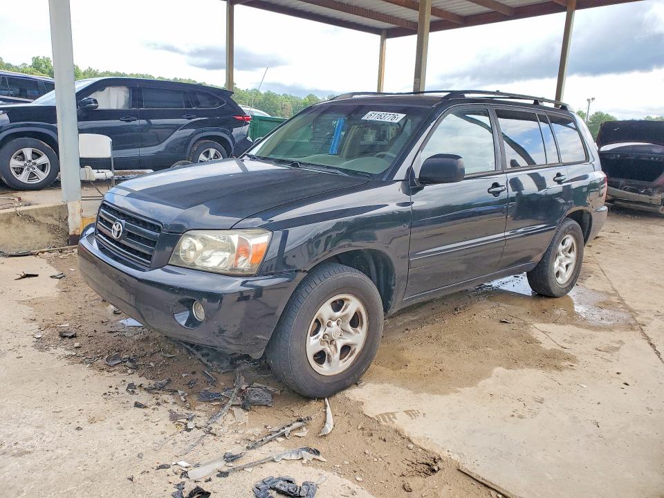 2006 Toyota Highlander VIN JTEGD21A960152739 COPART salvage auction — MECHANICAL, AL - CERTIFICATE OF TITLE, sold $175 on 2026-07-21 (photo 1)