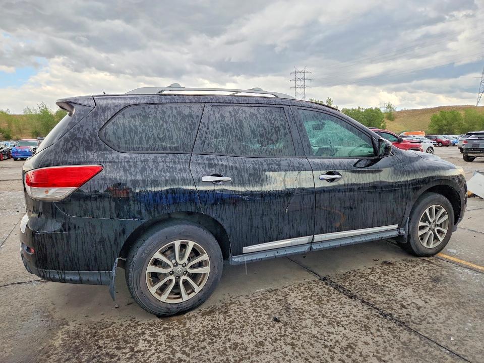 2013 Nissan Pathfinder VIN 5N1AR2MN4DC654222 COPART salvage auction — MECHANICAL, Salvage Title, sold $450 on 2026-07-29 (photo 3)