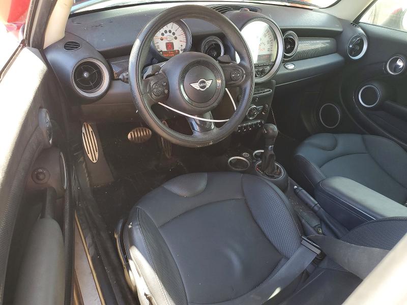 2012 Mini Cooper VIN WMWSV3C57CT385513 COPART salvage auction — FRONT END, CA - DIS/DLR/EXP ONLY CLEAN TITLE, sold $500 on 2026-07-20 (photo 8)