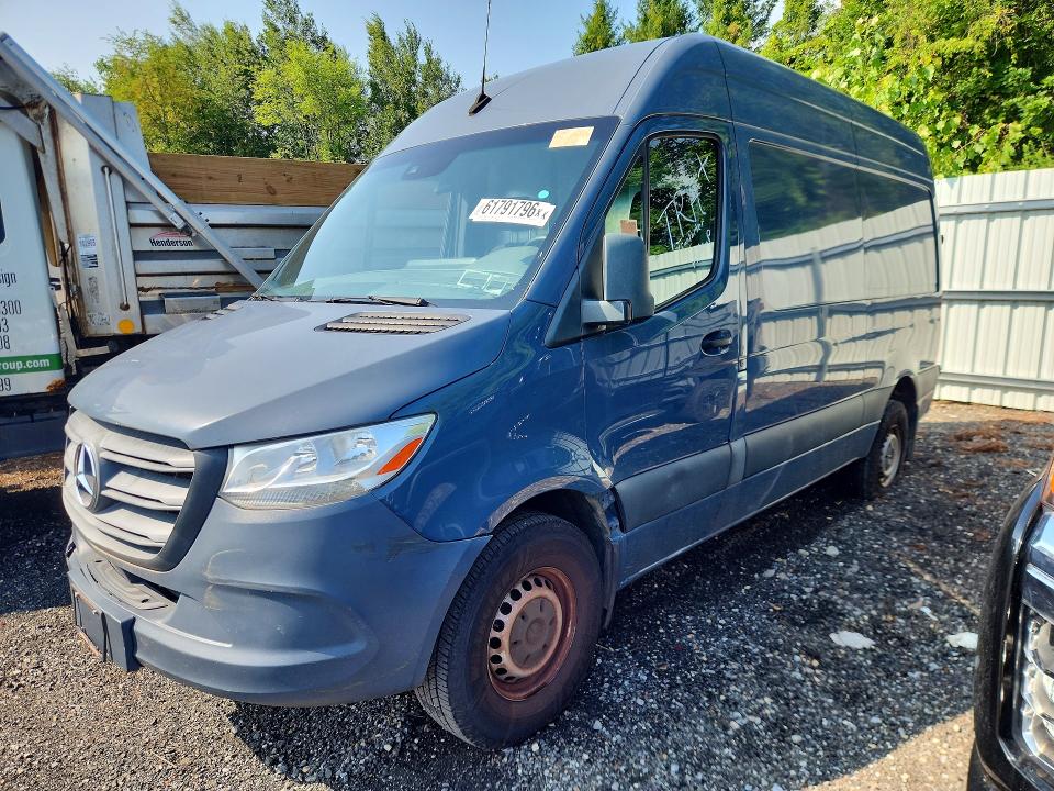 2019 Mercedes-benz Sprinter VIN WD4PF0CD9KP091118 — COPART salvage auction photo