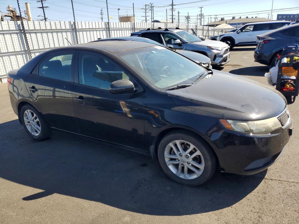2012 Kia Forte VIN KNAFU4A2XC5615875 COPART salvage auction — REAR END, Ca - Salvage Certificate, sold $450 on 2026-07-29 (photo 4)