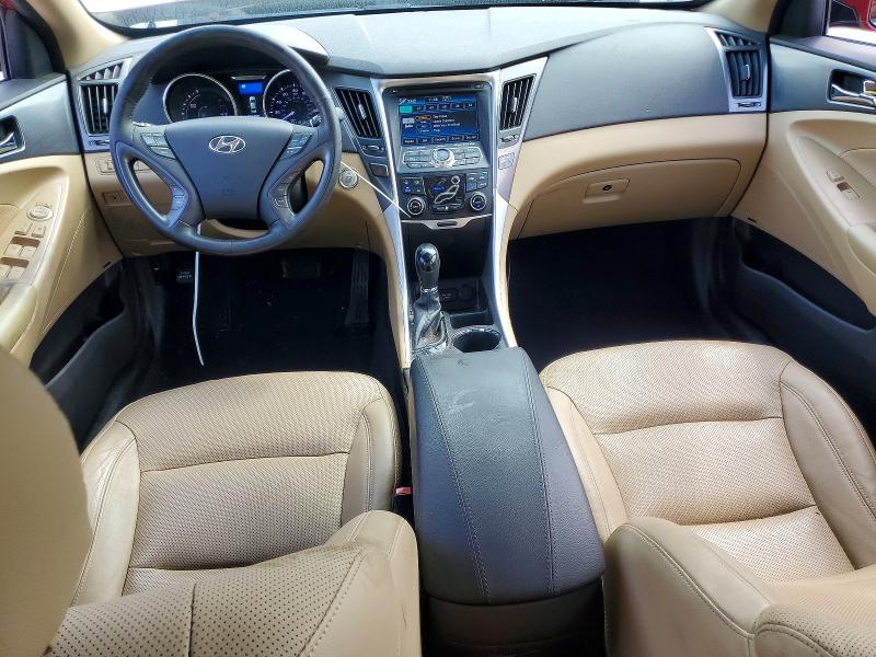 2015 Hyundai Sonata VIN KMHEC4A46FA120521 COPART salvage auction — FRONT END, Salvage Title, sold $325 on 2026-07-30 (photo 8)