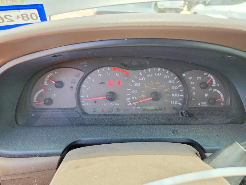 2003 Toyota Sequoia VIN 5TDZT34A03S165339 COPART salvage auction — MINOR DENT/SCRATCHES, Tx - Salvage Vehicle Title, sold $1,450 on 2026-07-16 (photo 9)