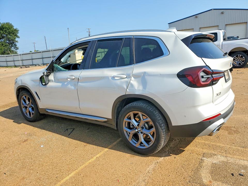 2024 BMW X3 VIN 5UX43DP00R9V22558 COPART salvage auction — ROLLOVER, Tx - Salvage Vehicle Title, sold $7,000 on 2026-07-13 (photo 2)