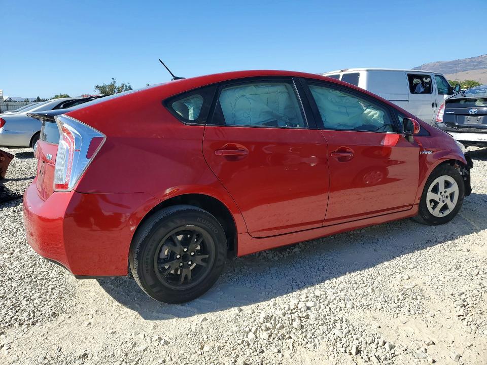 2013 Toyota Prius VIN JTDKN3DU8D5560432 COPART salvage auction — FRONT END, Ca - Salvage Certificate, sold $800 on 2026-07-28 (photo 3)