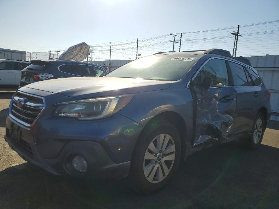 2018 Subaru Outback VIN 4S4BSAHC4J3303561 COPART salvage auction — SIDE, Ca - Salvage Certificate, sold $4,000 on 2026-07-27 (photo 1)