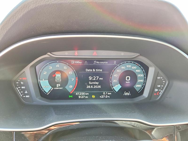 2023 Audi Q3 VIN WA1EECF33P1041618 COPART salvage auction — FRONT END, On - Permit No Brand - Unfit, sold $7,000 on 2026-07-28 (photo 9)