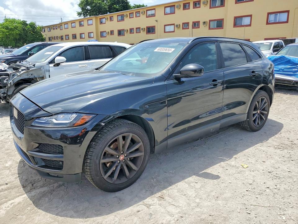 2019 Jaguar F-pace VIN SADCK2GX8KA354890 COPART salvage auction — MINOR DENT/SCRATCHES, FL - CERT OF TITLE-REBUILT, sold $4,650 on 2026-07-17 (photo 1)