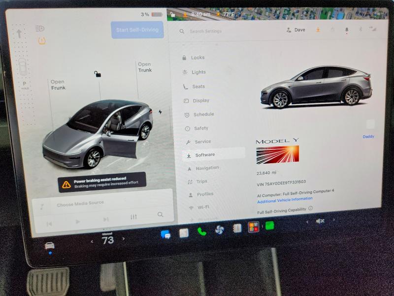2026 Tesla Model y VIN 7SAYGDEE9TF331503 COPART salvage auction — SIDE, WA - BILL OF SALE, sold $19,100 on 2026-07-31 (photo 9)