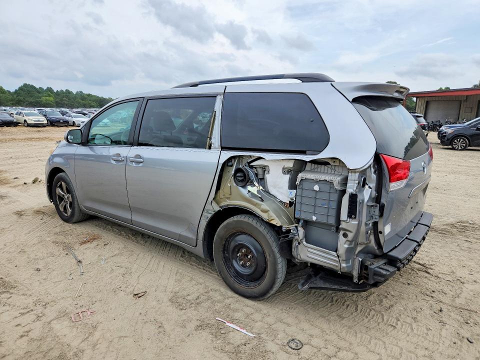 2014 Toyota Sienna VIN 5TDKK3DC0ES407393 COPART salvage auction — REAR END, MD - CERT OF SALVAGE > 75% DAMAGE (P), sold $1,000 on 2026-07-28 (photo 2)