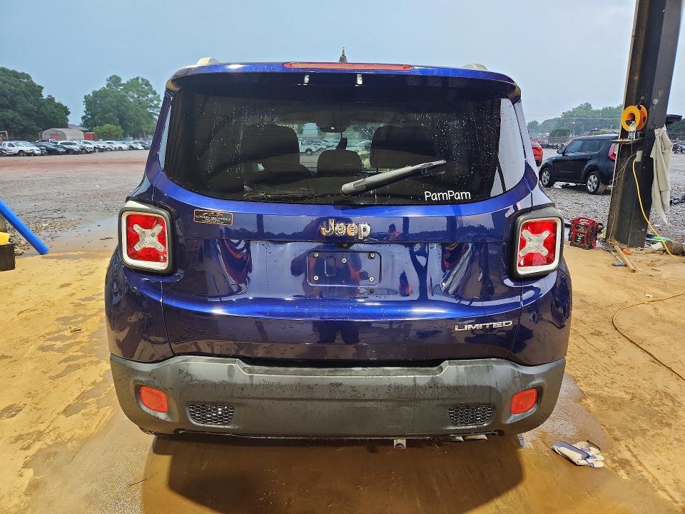2016 Jeep VIN ZACCJADT3GPC63270 COPART salvage auction — FRONT END, Al - Cert Of Title-Salvage Title, sold $1,600 on 2026-08-12 (photo 6)