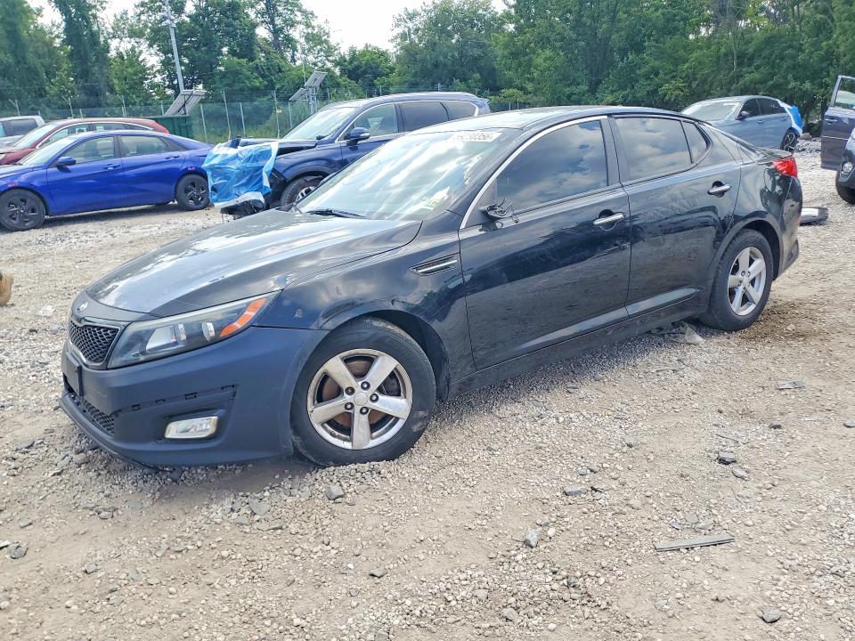 2014 Kia Optima VIN 5XXGM4A73EG328475 COPART salvage auction — VANDALISM, Nj - Certificate Of Title, sold $400 on 2026-07-21 (photo 1)