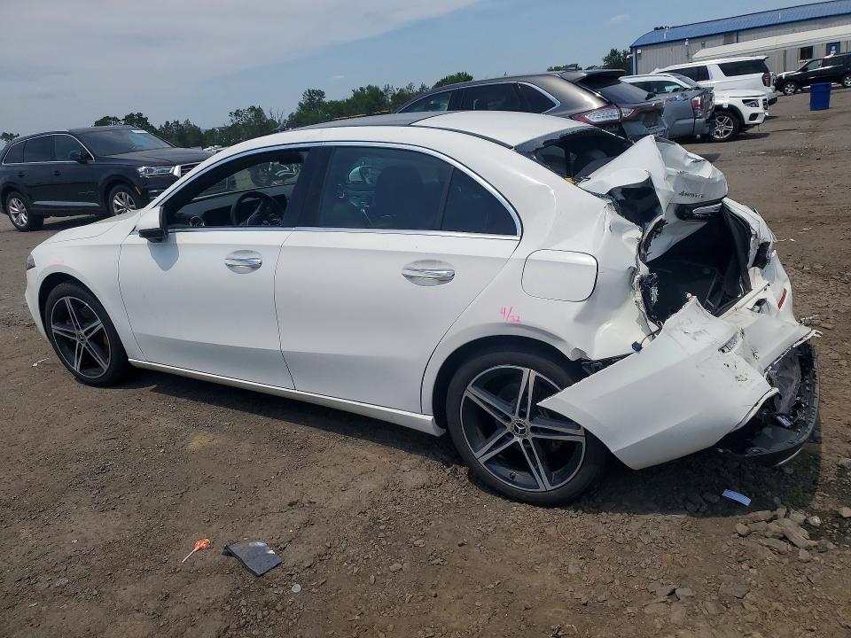 2019 Mercedes-benz A-klasse VIN WDD3G4FB0KW000644 COPART salvage auction — REAR END, Pa - Certificate Of Salvage, sold $3,950 on 2026-08-14 (photo 2)