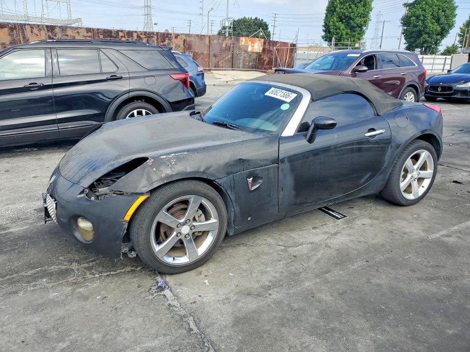 2007 Pontiac Solstice VIN 1G2MB35B37Y105946 COPART salvage auction — VANDALISM, Ca - Salvage Certificate, sold $200 on 2026-07-22 (photo 1)