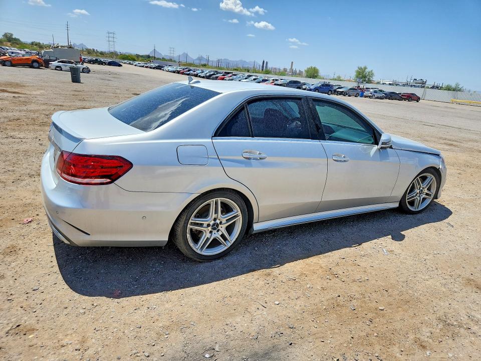 2014 Mercedes-benz E-klasse VIN WDDHF5KB5EA915723 COPART salvage auction — FRONT END, Az - Cert Of Title - Salvage, sold $200 on 2026-07-24 (photo 3)
