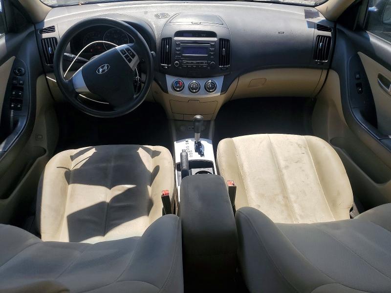 2009 Hyundai Elantra VIN KMHDU46D59U806151 COPART salvage auction — FRONT END, Ma - Certificate Of Title, sold $375 on 2026-07-23 (photo 8)