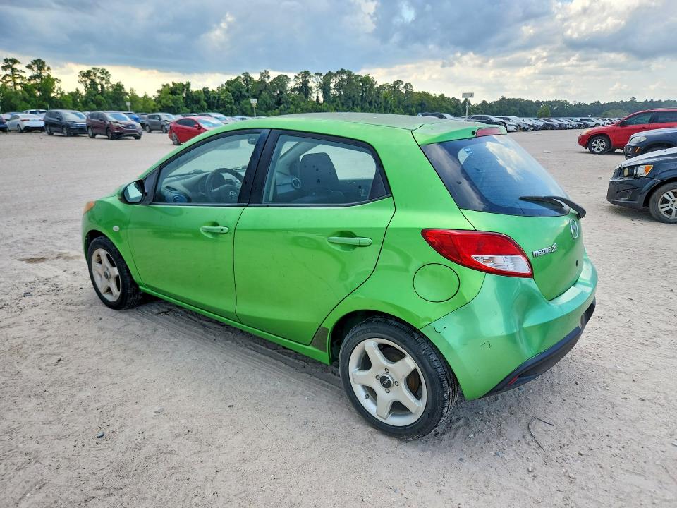 2011 Mazda 2 VIN JM1DE1HY8B0110252 COPART salvage auction — MINOR DENT/SCRATCHES, TX - CERTIFICATE OF TITLE, sold $850 on 2026-07-10 (photo 2)