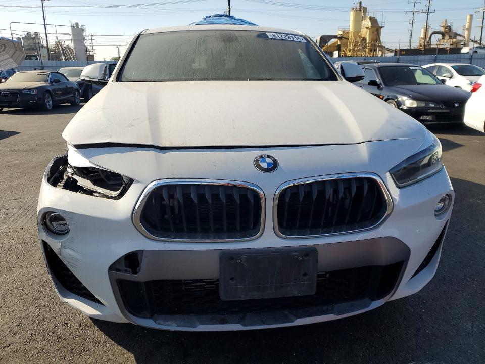 2018 BMW X2 VIN WBXYJ5C37JEF81560 COPART salvage auction — FRONT END, CA - SALVAGE CERTIFICATE, sold $3,750 on 2026-07-27 (photo 5)