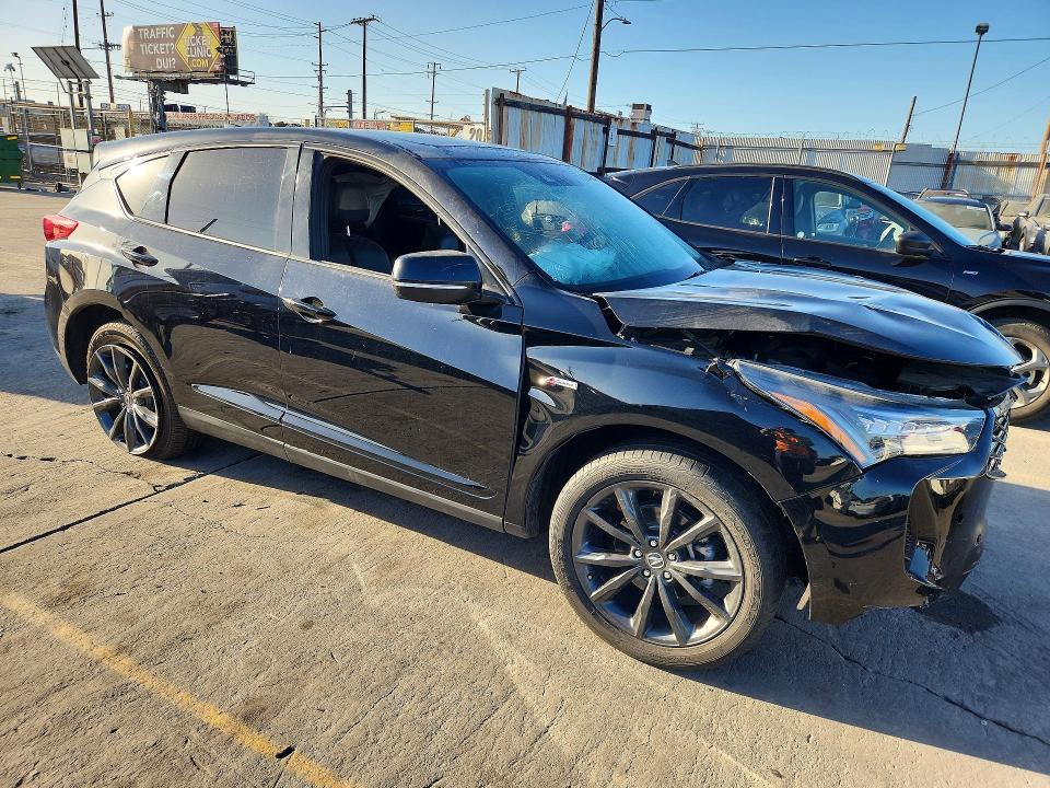 2025 Acura Rdx VIN 5J8TC2H60SL027324 COPART salvage auction — FRONT END, CA - DIS/DLR/EXP ONLY CLEAN TITLE, sold $12,700 on 2026-07-29 (photo 4)