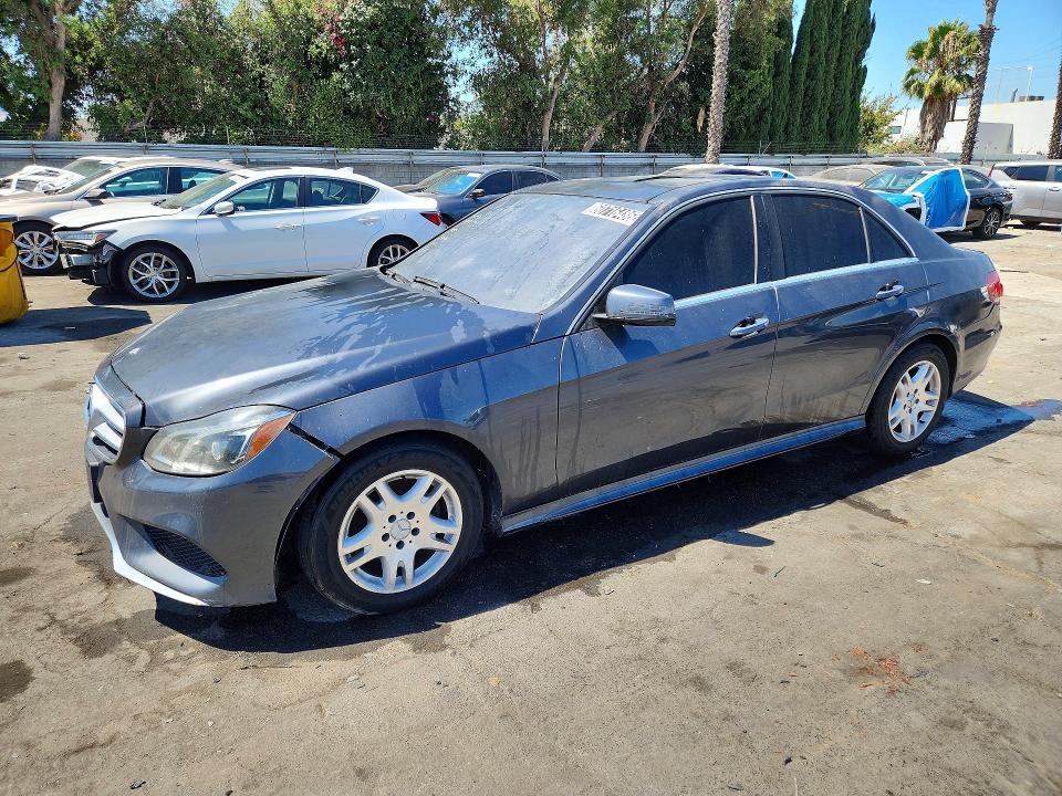 2014 Mercedes-benz E-class VIN WDDHF5KB9EA778933 COPART salvage auction — FRONT END, Ca - Certificate Of Title, sold $450 on 2026-08-04 (photo 1)