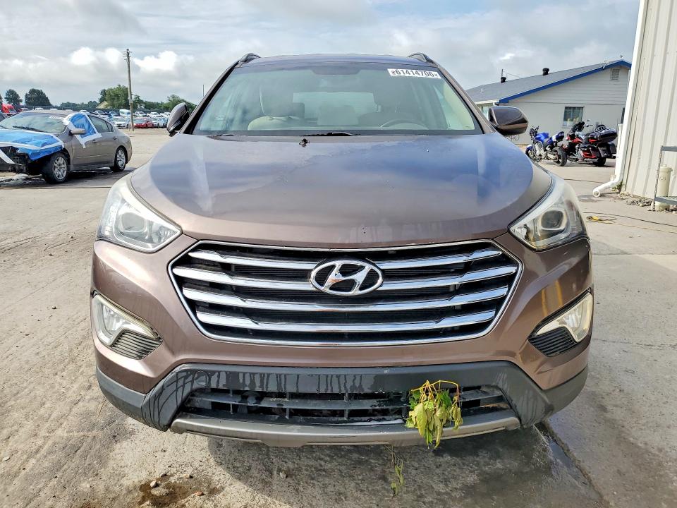 2013 Hyundai Santa fe VIN KM8SM4HFXDU030484 COPART salvage auction — MECHANICAL, TN - CERTIFICATE OF TITLE, sold $1,200 on 2026-07-27 (photo 5)