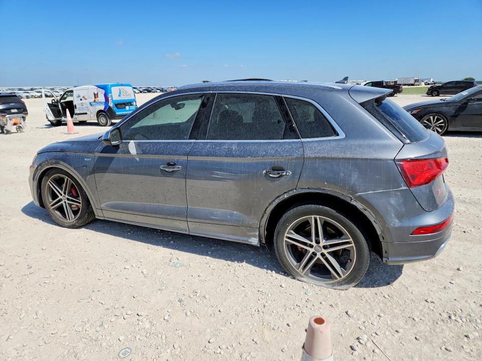 2018 Audi Sq5 VIN WA1A4AFY5J2123708 COPART salvage auction — SIDE, Tx - Certificate Of Title, sold $2,150 on 2026-07-30 (photo 2)