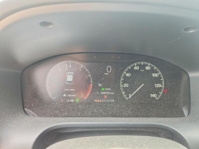 2025 Honda Hr-v VIN 3CZRZ2H57SM788441 COPART salvage auction — FRONT END, TX - SALVAGE VEHICLE TITLE (P), sold $11,300 on 2026-08-20 (photo 9)