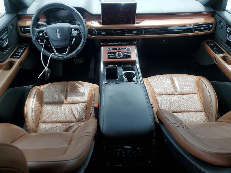 2022 Lincoln Aviator VIN 5LM5J7WCXNGL17191 COPART salvage auction — FRONT END, Fl - Certificate Of Destruction, sold $15 on 2026-07-30 (photo 8)