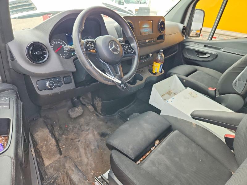 2021 Mercedes-benz Sprinter VIN W1Y4EBHY5MT079688 COPART salvage auction — FRONT END, TX - CERTIFICATE OF TITLE, sold $15,400 on 2026-07-23 (photo 8)