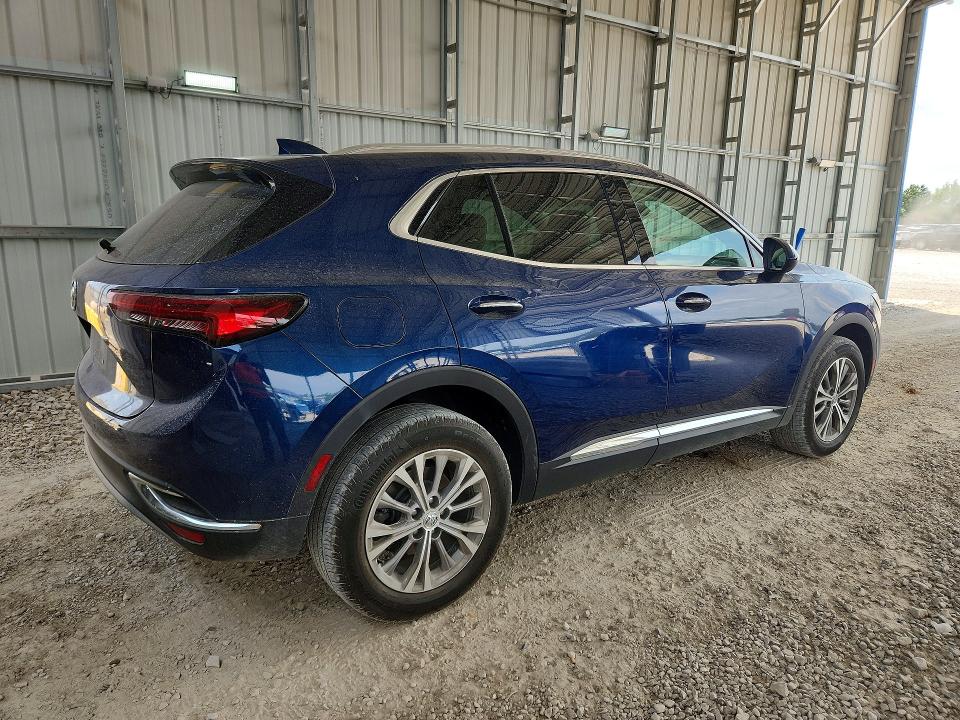 2023 Buick Envision VIN LRBAZLR44PD075366 COPART salvage auction — HAIL, Mo - Salvage Certificate Of Title, sold $11,300 on 2026-08-24 (photo 3)