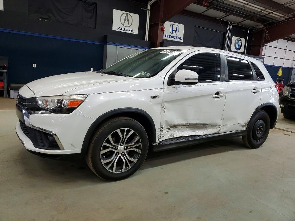 2018 Mitsubishi Outlander VIN JA4AP3AU0JZ014717 COPART salvage auction — SIDE, Wv - Certificate Of Title (P), sold $1,650 on 2026-07-23 (photo 1)