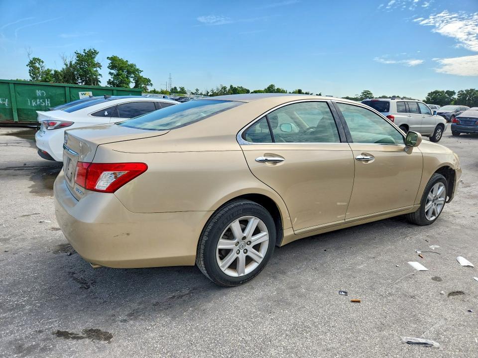 2008 Lexus Es 350 VIN JTHBJ46G182173848 COPART salvage auction — SIDE, FL - CERT OF TITLE SLVG REBUILDABLE, sold $775 on 2026-07-14 (photo 3)