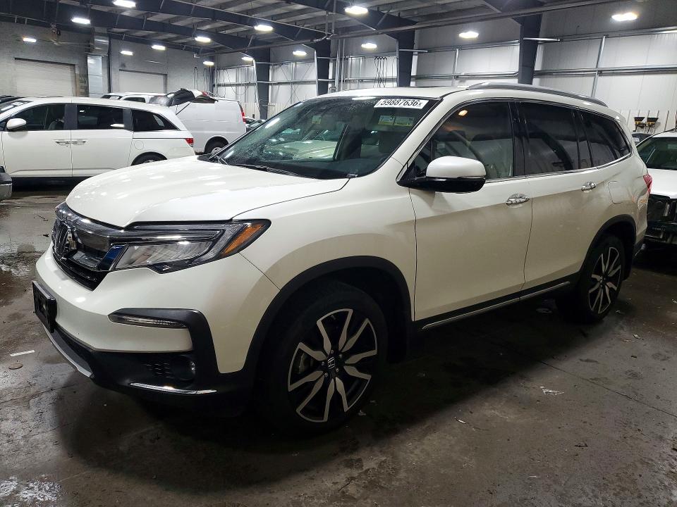 2019 Honda Pilot VIN 5FNYF6H05KB036666 — COPART salvage auction photo