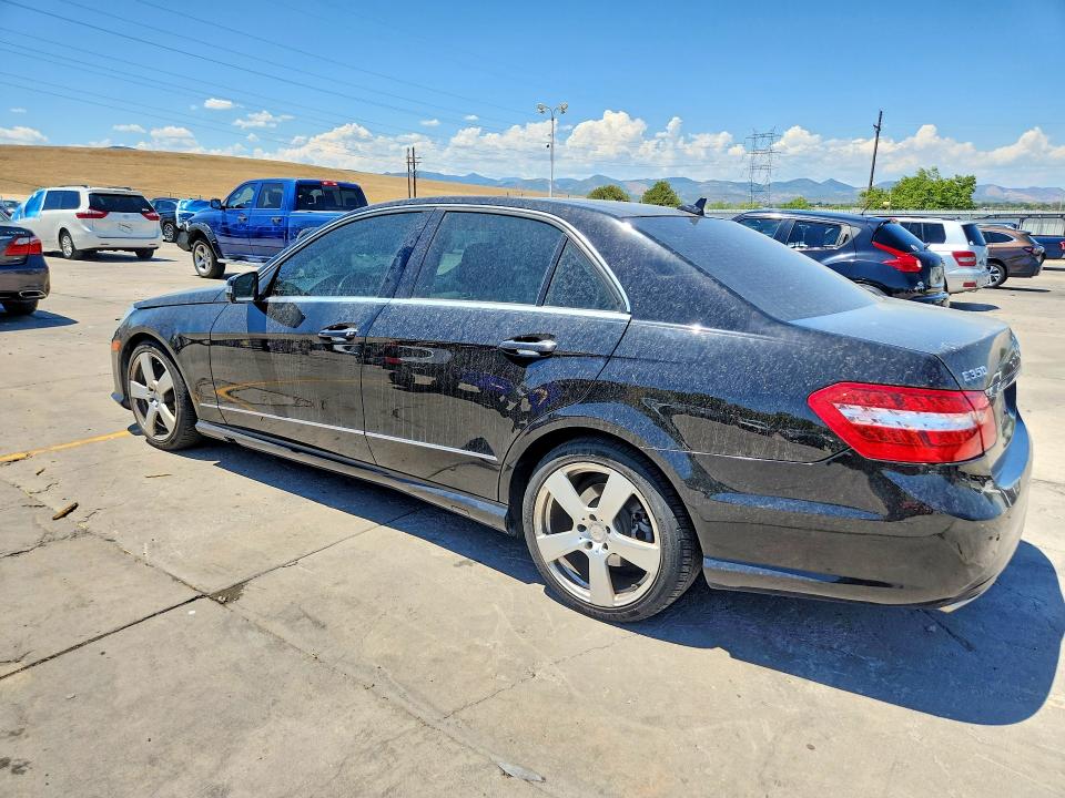 2011 Mercedes-benz E-class VIN WDDHF8HB6BA301851 COPART salvage auction — HAIL, Co - Cert Of Title-Rebuilt Salvage, sold $1,750 on 2026-07-27 (photo 2)
