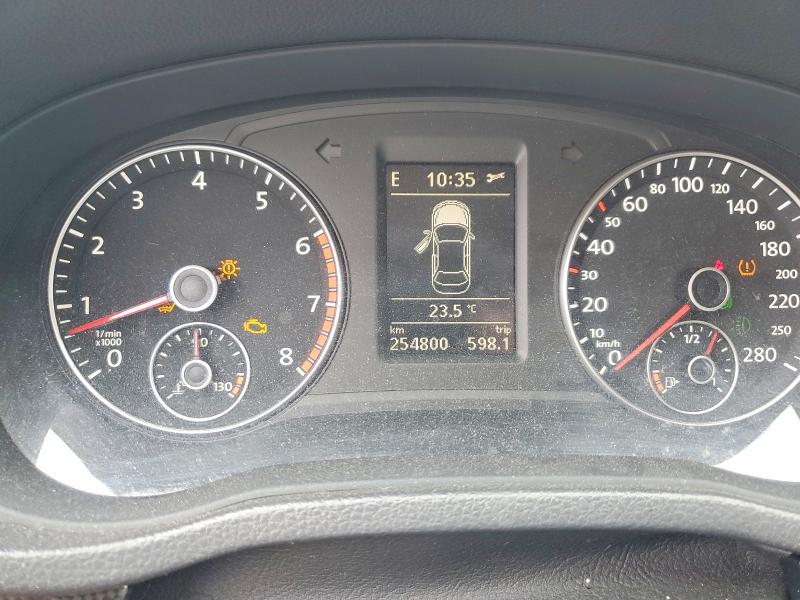 2015 Volkswagen Passat VIN 1VWBS7A34FC024729 COPART salvage auction — FRONT END, ON - PERMIT NO BRAND - UNFIT, sold $350 on 2026-07-28 (photo 9)