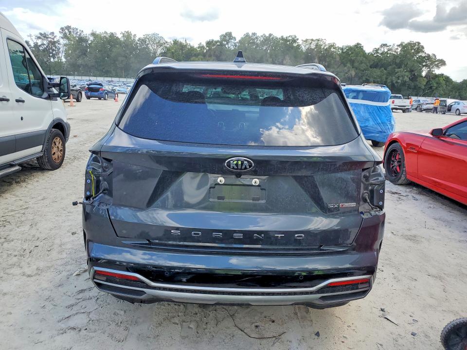 2021 Kia Sorento VIN 5XYRK4LF6MG058834 COPART salvage auction — FRONT END, Fl - Cert Of Title Slvg Rebuildable, sold $3,100 on 2026-07-28 (photo 6)