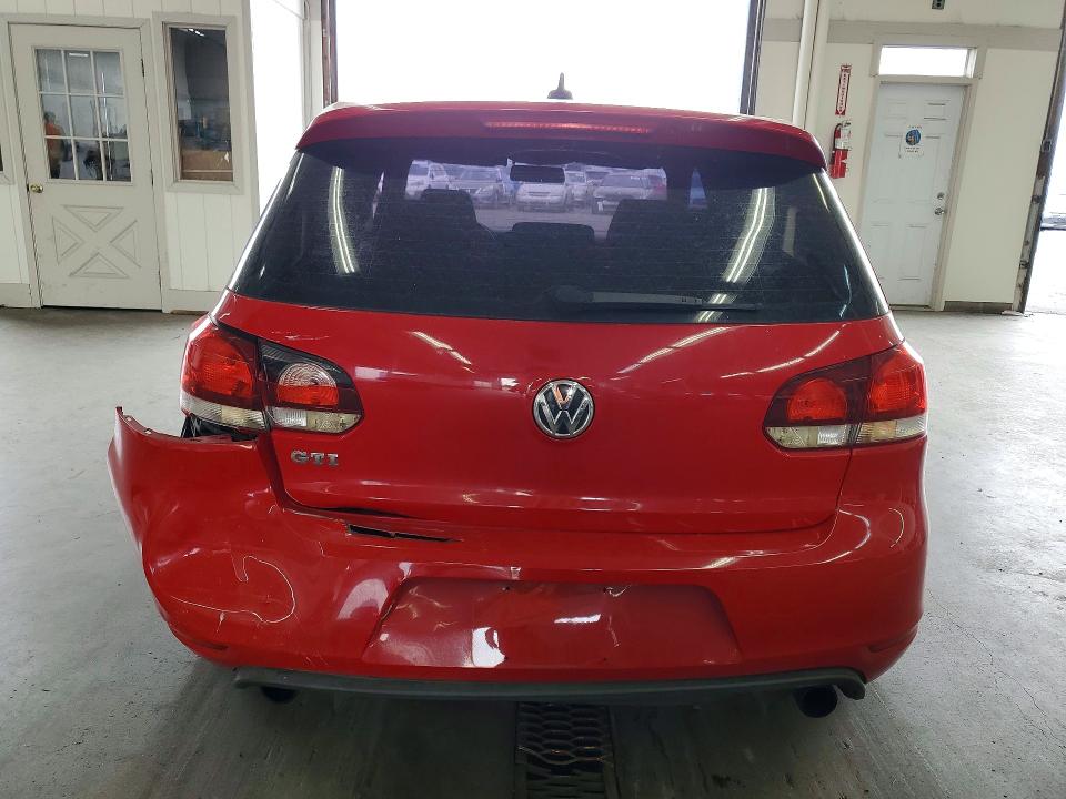 2011 Volkswagen Gti VIN WVWFD7AJ4BW103615 COPART salvage auction — FRONT END, WA - BILL OF SALE, sold $850 on 2026-08-14 (photo 6)