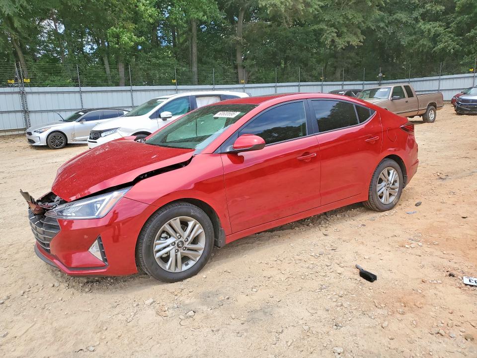 2020 Hyundai Elantra VIN KMHD84LF5LU056140 COPART salvage auction — FRONT END, Ga - Cert Of Title-Salvage, sold $1,850 on 2026-07-24 (photo 1)