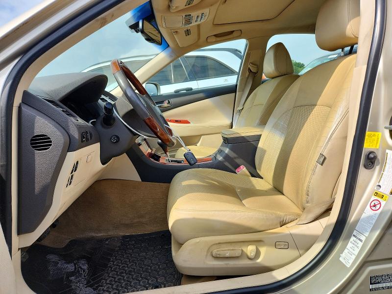 2011 Lexus Es 350 VIN JTHBK1EG9B2440111 COPART salvage auction — FRONT END, PA - CERTIFICATE OF SALVAGE, sold $500 on 2026-07-15 (photo 7)