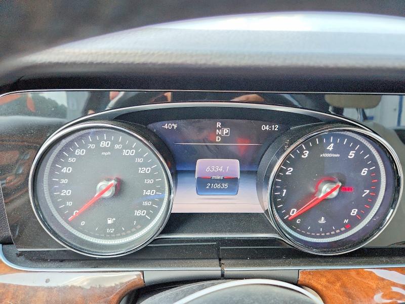 2017 Mercedes-benz E-class VIN WDDZF4KB2HA025098 COPART salvage auction — FRONT END, NC - DLR ONLY-CLEAN/OVER 25% DAMAGE, sold $275 on 2026-07-30 (photo 9)